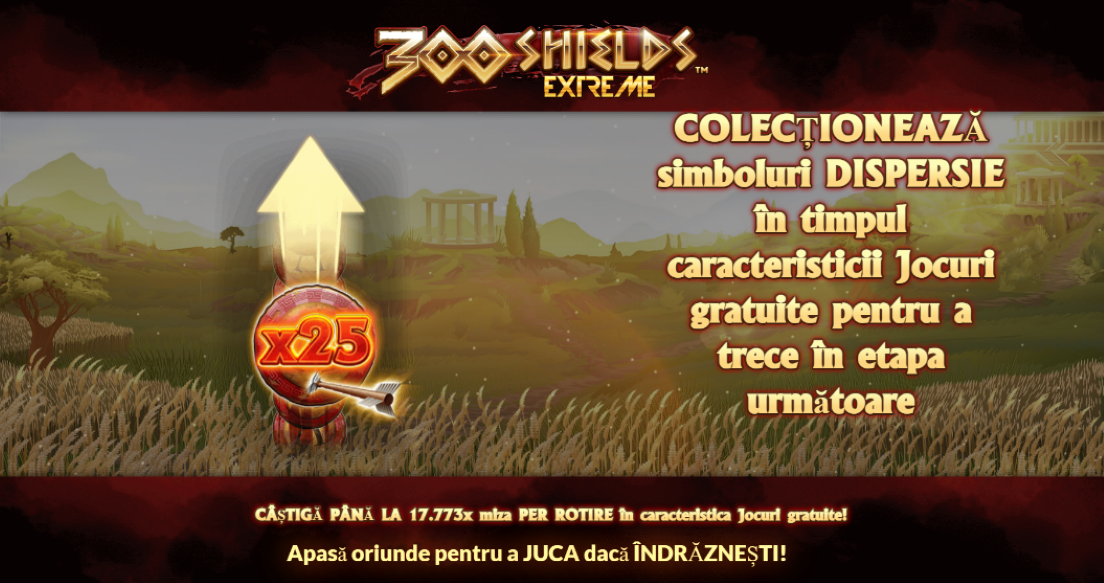300 shields - Descoperă străvechea grație a jocului de slotur