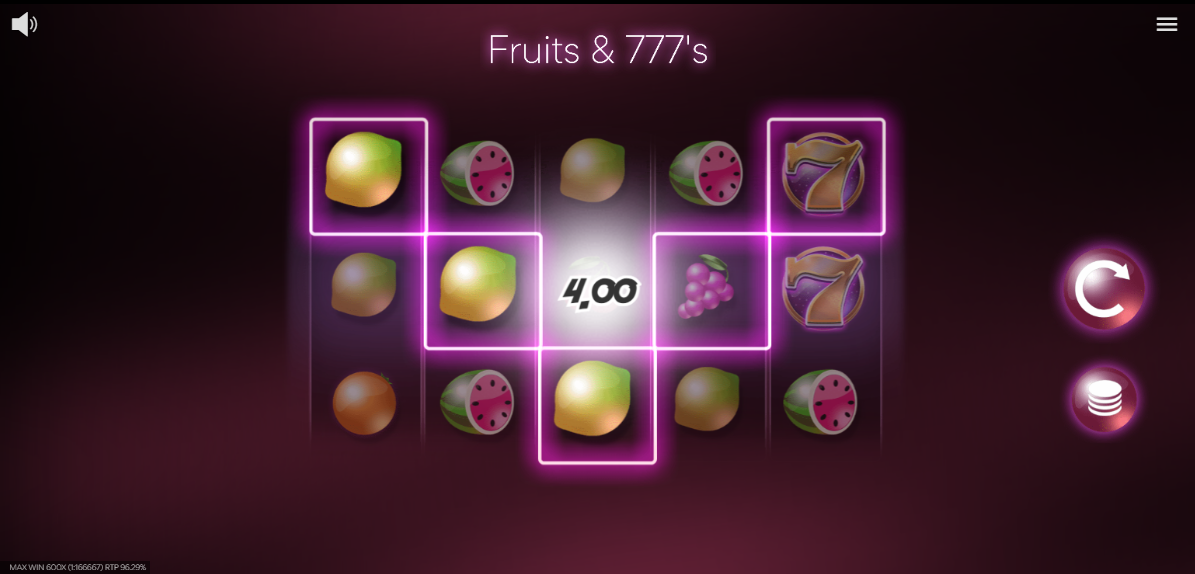 fruits 777 slot online