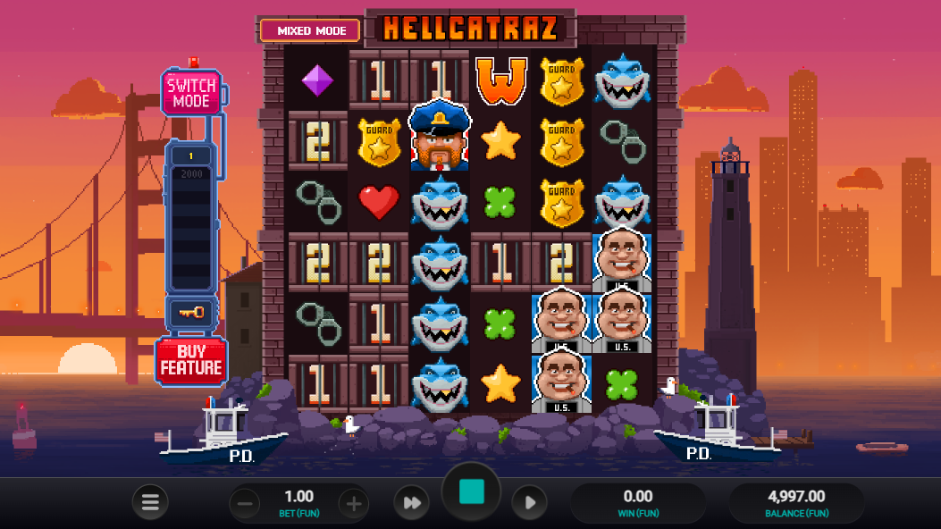 Hellcatraz: Mod alcatuit din